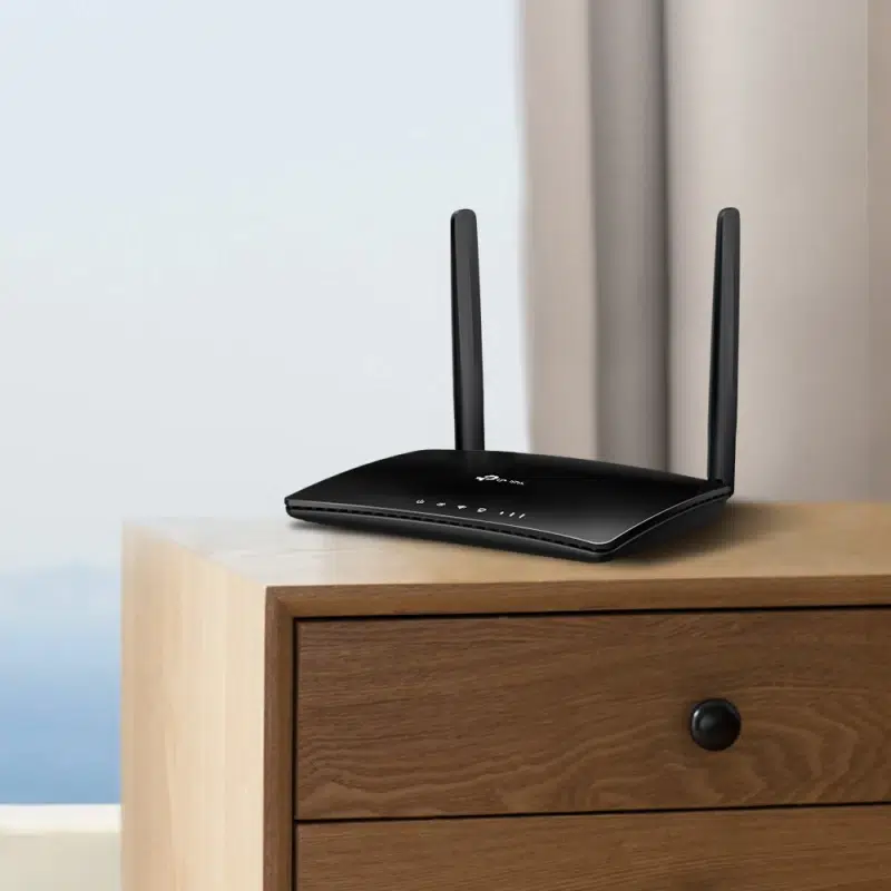 Modem/Routeur Tp-link 4G LTE WiFi N 300 MbpsBbuild-in (TL-MR6400) – Image 6