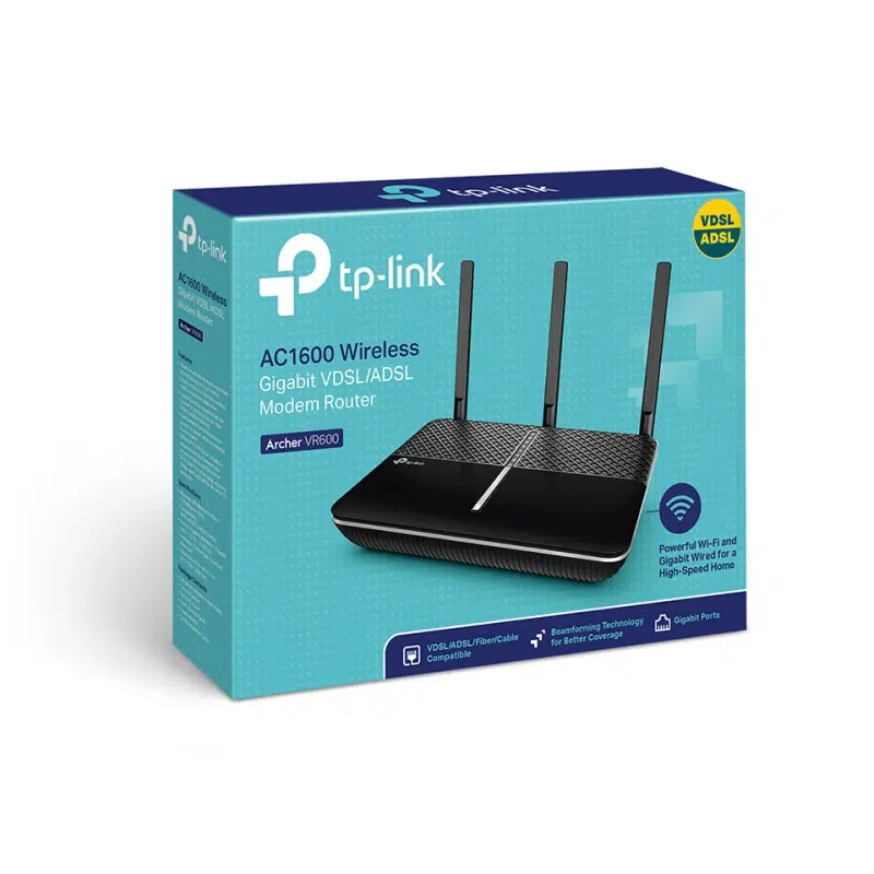 TP-Link Archer VR600 – Modem WiFi AC1600 VDSL/ADSL (ARCHER VR600) – Image 5