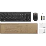 Pack clavier/souris Lenovo Wireless Combo Keyboard & Mouse Gen2 – Bluetooth Noir – Français (4X31R64464) – Image 5