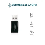 Point d’accès Mercusys Adaptateur USB sans fil N300 (MW300UM) – Image 2