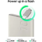 Power Bank Samsung 10000mAh sans fil portable (EB-U2510XUEGWW) – Image 8
