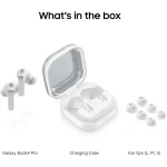 Samsung Galaxy Buds 4 Bluetooth Blanc (SM-R540NZWAMWD) – Image 3