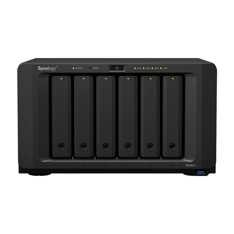 serveur-nas-synology-6-baies-diskstation-ds1621plus-linksolutions.webp Serveur NAS Synology 6 Baies DiskStation® (DS1621PLUS) – Image 1