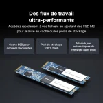 Serveur NAS Synology DiskStation 5 baies Ryzen V1500B (DS1525+) – Image 5