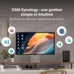 Serveur NAS Synology DiskStation 5 baies Ryzen V1500B (DS1525+) – Image 9
