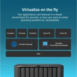 Serveur NAS Synology DiskStation 8 baies Ryzen V1500B (DS1825+) – Image 5