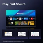 Smart TV Hisense 65 pouces UHD 4K VIDAA (HIS65A6Q) – Image 4