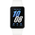 Smart Watch Samsung connectée Galaxy Fit3 – Blanc (40.0mm) (SM-R390NZSAMEA)