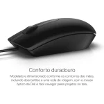 Souris Dell optique MS116 Black (MS116-BK) – Image 3
