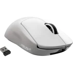 Souris Gaming LOGITECH G PRO X SUPERLIGHT 2 – Sans fil Blanc (910-006639)