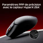 Souris Gaming Sans Fil HyperX Pulsefire Haste 2 Mini Blanche (7D389AA) – Image 9
