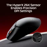 Souris Gaming Sans Fil HyperX Pulsefire Haste 2 Mini Noire (7D388AA) – Image 7