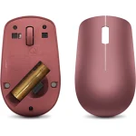 Souris Lenovo sans fil 530 rouge cerise avec pile (GY50Z18990) – Image 2