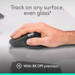 Souris Logitech MX Master 4 sans fil Bluetooth Graphite (910-007562) – Image 4