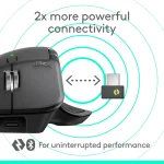 Souris Logitech MX Master 4 sans fil Bluetooth Graphite (910-007562) – Image 5