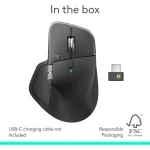 Souris Logitech MX Master 4 sans fil Bluetooth Graphite (910-007562) – Image 7