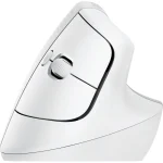 Souris Logitech Sans Fil Bluetooth Lift Blanc – Ergonomique (910-006475) – Image 2