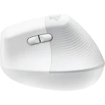 Souris Logitech Sans Fil Bluetooth Lift Blanc – Ergonomique (910-006475) – Image 4