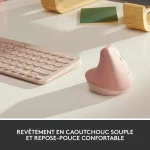 Souris Logitech Sans Fil Bluetooth Lift Rose (910-006478) – Image 2