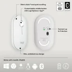 Souris Logitech Sans Fil Bluetooth Pebble 2 M350s (910-007013) – Image 4