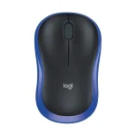 Souris Logitech sans fil M185 – Bleu & emballage standard occident (910-002236)