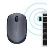 Souris Logitech sans fil Optique M170 Gris Ambidextre RF 1000 DPI (910-004642) – Image 5