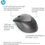 Souris Sans Fil Hp Premium – 2.4 GHz – Noir – 1JR31AA – Image 3