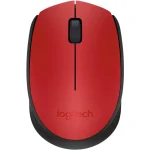 Souris sans fil Logitech M171 Rouge – Souris Wireless 2.4 GHz (910-004641)