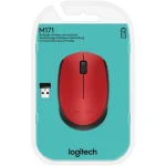 Souris sans fil Logitech M171 Rouge – Souris Wireless 2.4 GHz (910-004641) – Image 5