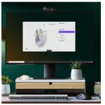 Souris sans fil Logitech M650 Blanc – Bluetooth ergonomique (910-006255) – Image 6