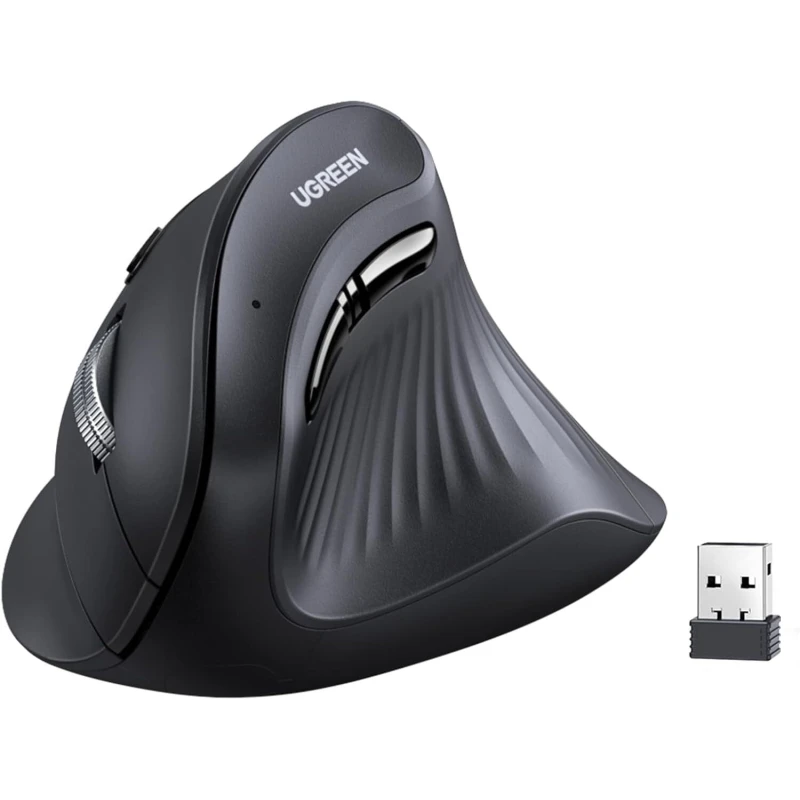 souris-ugreen-verticale-wireless-mu008-noir-25444-prix-linksolutions_1.webp Souris Ugreen verticale Wireless MU008 Noir (25444) – Image 1