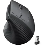 Souris Verticale Sans Fil M571 Ergonomique Noire (55916)