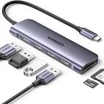Station d’accueil Ugreen USB-C 6-en-1 4K (20956A) – Image 2