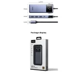 Station d’accueil UGREEN USB-C 7 en 1 – Hub multiport HDMI USB 3.0 (45155) – Image 10