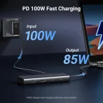Station d’accueil Ugreen USB-C 8-en-1 HDMI + DP (35625) – Image 7