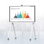 Support roulant Huawei blanc pour écran interactif IdeaHub 65/75/86 inches (21155908) – Image 4