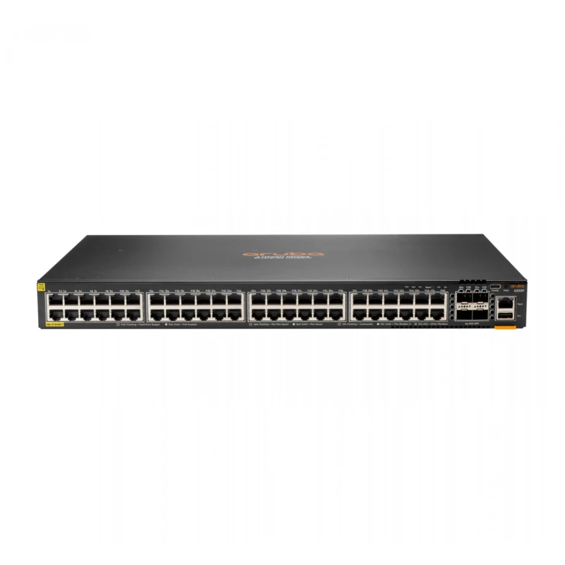 switch-reseau-hp-aruba-6300f-48g-cl4-poe-4sfp56-jl665a-links-solutions-maroc_1.webp Switch réseau HP Aruba 6300F 48G CL4 PoE 4SFP56 (JL665A) – Image 1