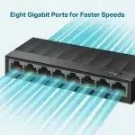 Switch Tp-link Gigabit 8 ports 10/100/1000 Mbps (LS1008G) – Image 3