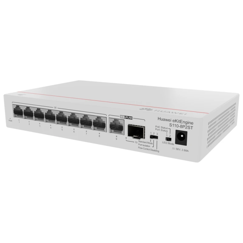 Switch Huawei eKitEngine S110-8P2ST 8 Ports (98012269) – Image 4