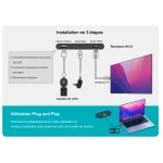 Système de visioconférence Fanvil Sans Fils 4K – Tout-en-un avec partage d’écran – CA400 – Image 6