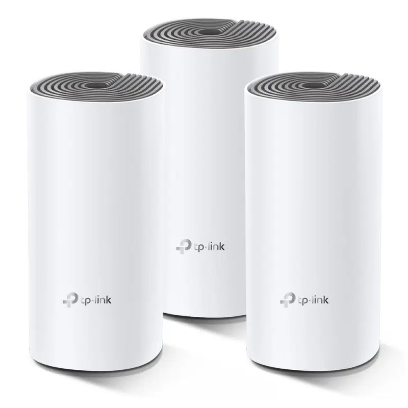 systeme-wifi-mesh-tp-link-deco-e4-ac1200-3-packs-decoe4-3-3_links-solutions.webp Point d’accès tplink mesh ac1200 wifi (DECOE4_3-PACK) – Image 1