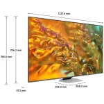 Téléviseur Samsung QLED Q80D 4K Tizen OS Smart 55″ (QA55Q80DAUXMV) – Image 4