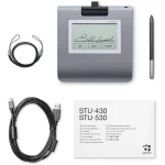 Tablette de Signature Wacom STU-430 avec Sign Pro PDF (STU-430-CH2) – Image 3