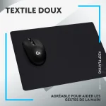 Tapis de Souris Gaming LOGITECH G240 – Mousepad Tissu Haute Précision (943-000785) – Image 8