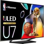TV Hisense MiniLED 4K 55″ Android Smart lumineuse (HIS55U7N) – Image 2