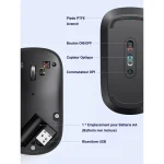Ugreen 90372 Souris Sans Fil 2.4Ghz 10M GRIS Noir – Image 6