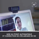 WebCam Logitech HD Pro C920 Refresh avec deux microphones intégrés (960-001055) – Image 7