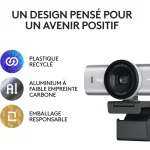 Webcam LOGITECH MX Brio 4K Ultra HD – Caméra USB Professionnelle (960-001554) – Image 7