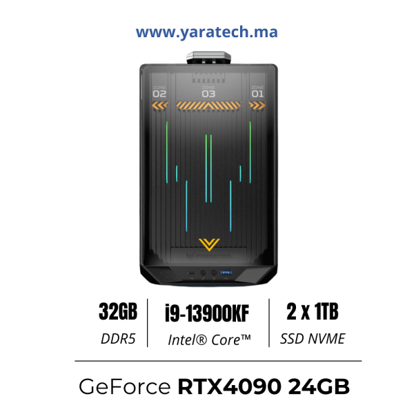 ACER PREDATOR ORION X POX-950 i9-13900KF 32GB 1TB+1TB SSD