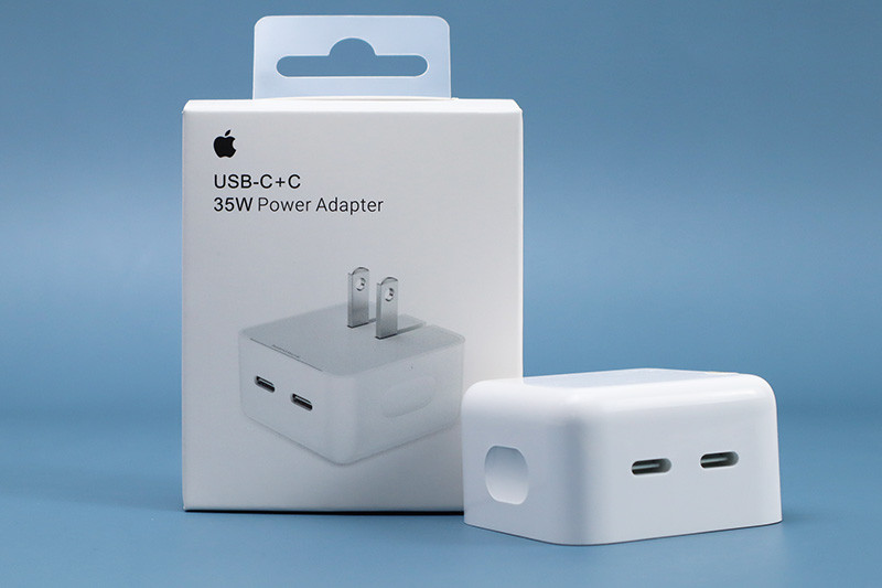 Apple adaptateur secteur double USB-C 35W Apple adaptateur secteur double USB-C 35W
